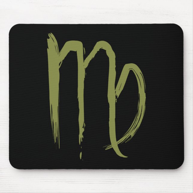Mousepad VIRGO Zodiac agosto setembro Astrologia de anivers (Frente)