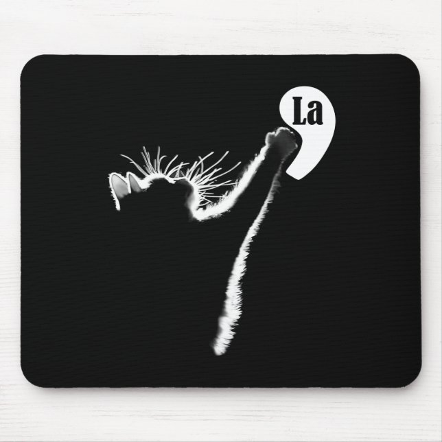 Mousepad Vírgula La Cat Gatinhas Sem Fios Votam Rosie A R (Frente)