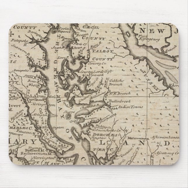 Mousepad Virigina e Maryland (Frente)