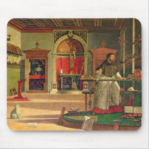 Mousepad Visão das Ruas. Augustine, 1502-08 (óleo na canv