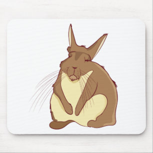 Mousepad Viscacha Vizcacha Cute Mountain Rodent Preguiçoso
