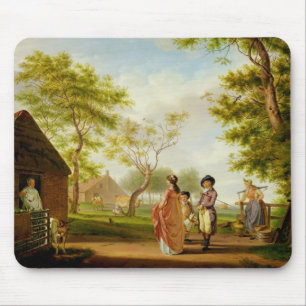 Mousepad Visita à leiteria do país