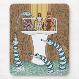 Mousepad Visitando a Piscina dos Piptrixons