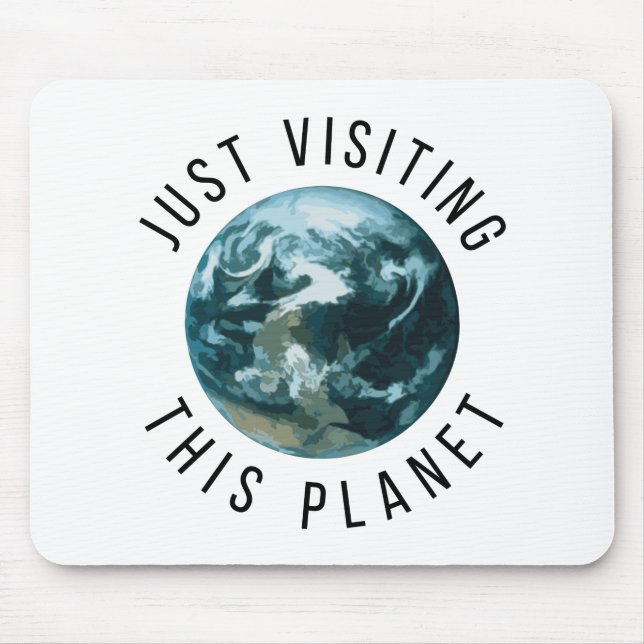 Mousepad Visitando Este Planeta (Frente)