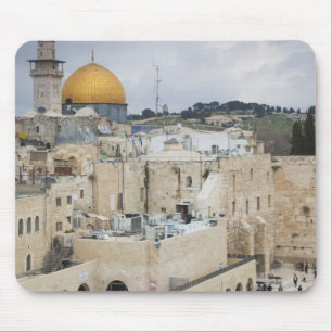 Mousepad Visitantes, Praça do Muro Ocidental e Cúpula da Ro