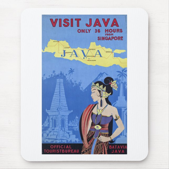 Mousepad Visitar Java (Frente)