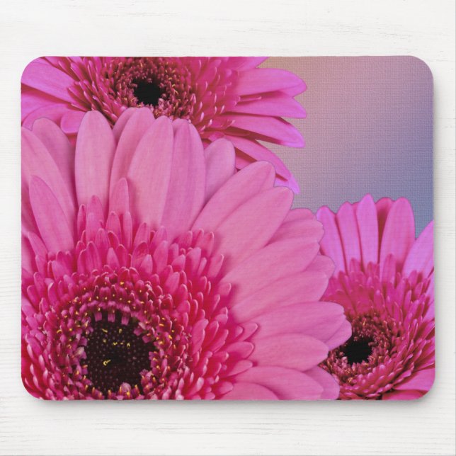 Mousepad Visitas rosa (Frente)