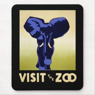Mousepad Visite o jardim zoológico
