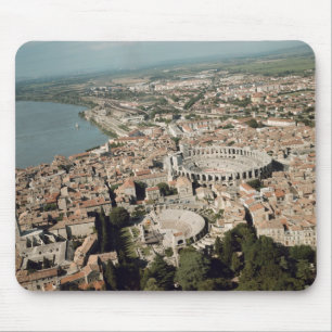 Mousepad Vista aérea da cidade com