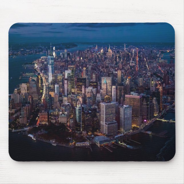 Mousepad Vista aérea de Manhattan (Frente)