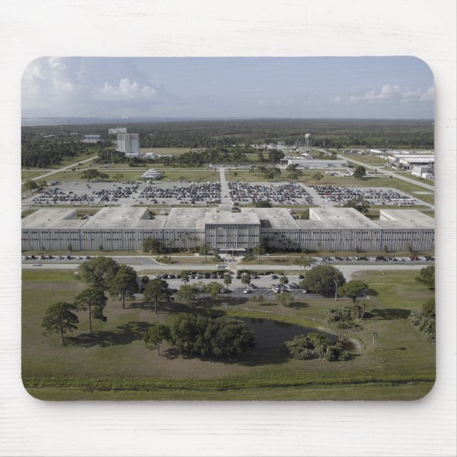 Mousepad Vista aérea do Kennedy Space Center (Frente)