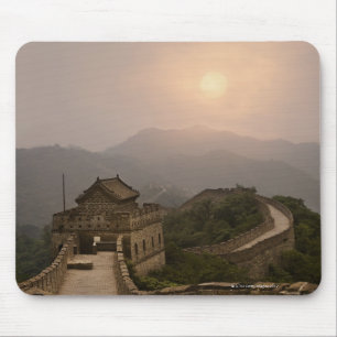 Mousepad Vista aérea do Muro Excelente da China