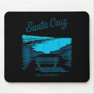 Mousepad Vista Cênica de Viagens Antigas de Santa Cruz Cali