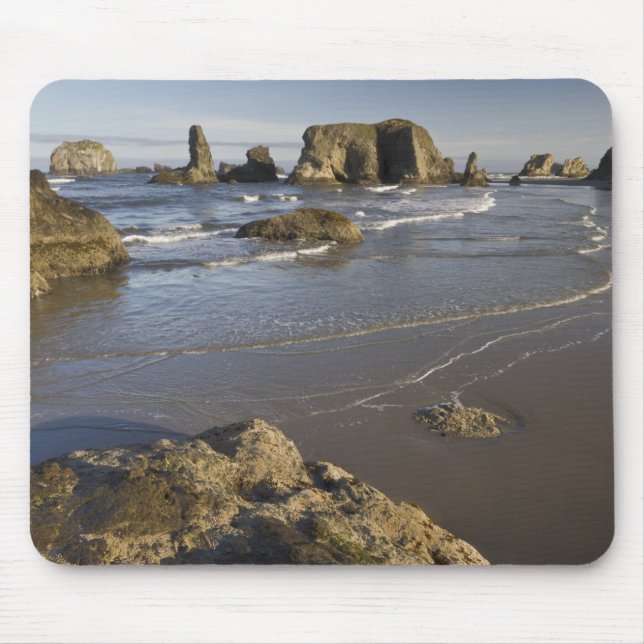 Mousepad Vista costeira, Bandon, Oregon (Frente)