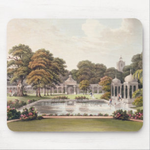 Mousepad Vista da abóbada, pavilhão de Brigghton, gravado