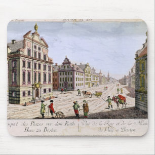 Mousepad Vista da câmara municipal, Boston