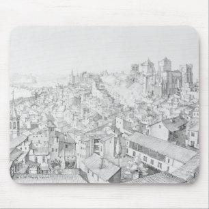Mousepad Vista da cidade de Avignon e de seus arredores