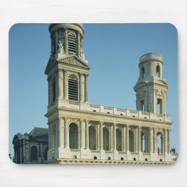 Mousepad Vista da fachada da igreja de (Frente)