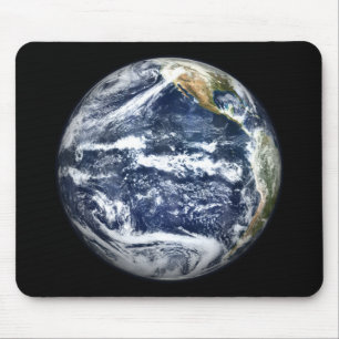 Mousepad Vista da Terra do Cheio centrada sobre o Pacífico