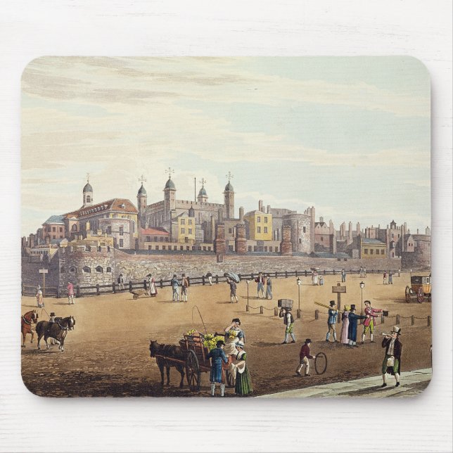 Mousepad Vista da torre de Londres (Frente)