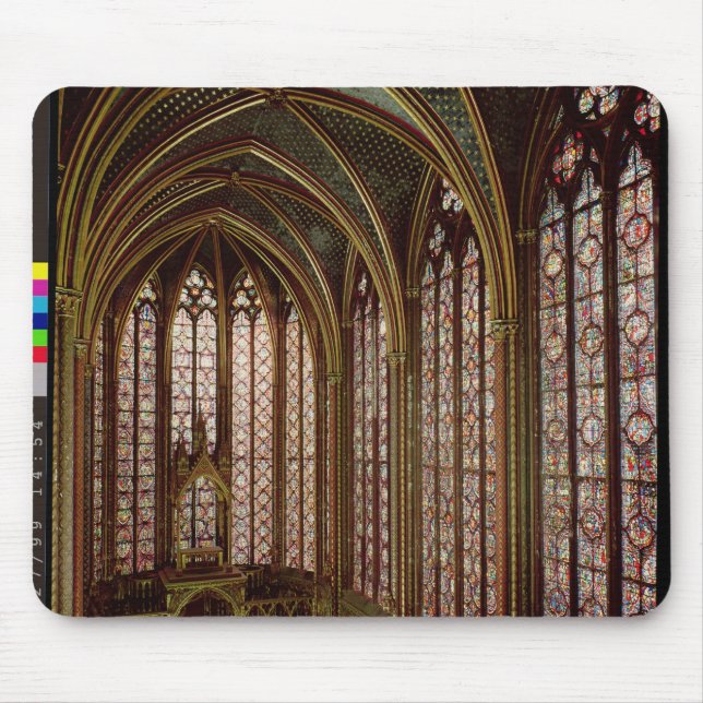 Mousepad Vista das janelas de vitral (Frente)
