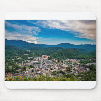 Mousepad Vista Das Montanhas Do Enfumaçado De Gatlinburg Do