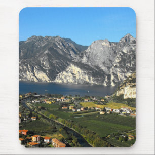 Mousepad Vista das montanhas Dolomite de Itália Norte