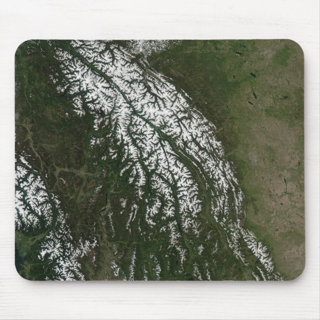 Mousepad Vista das Montanhas Rochosas (Frente)