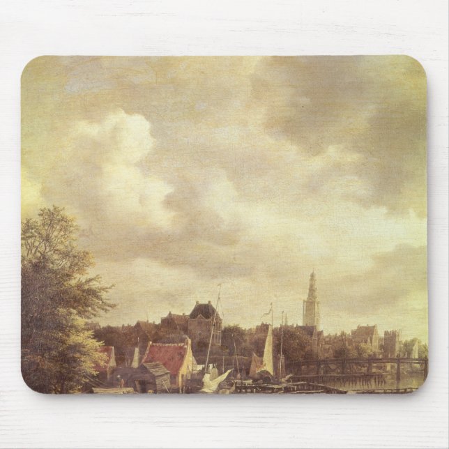 Mousepad Vista de Amsterdão (Frente)