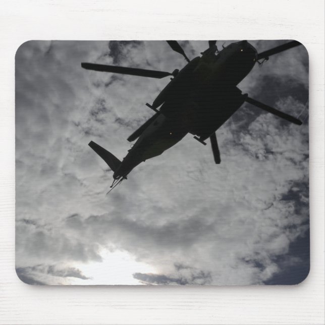 Mousepad Vista de baixo ângulo de um CH-53E (Frente)