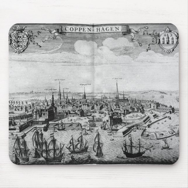 Mousepad Vista de Copenhaga (Frente)