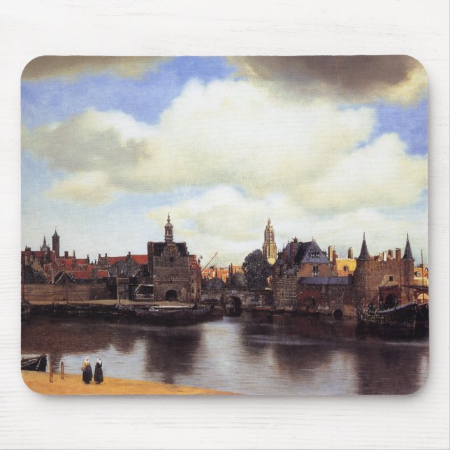 Mousepad Vista de Delft (Frente)