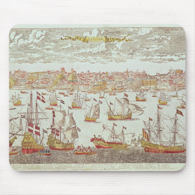 Mousepad Vista de Lisboa (Frente)
