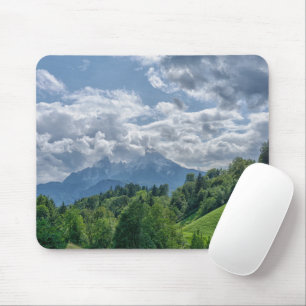Mousepad Vista de montanha em alpes