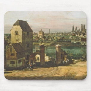 Mousepad Vista de Munich, C. 1761 (óleo em canvas)