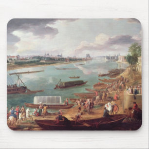 Mousepad Vista de Paris do Quai de la Rapee