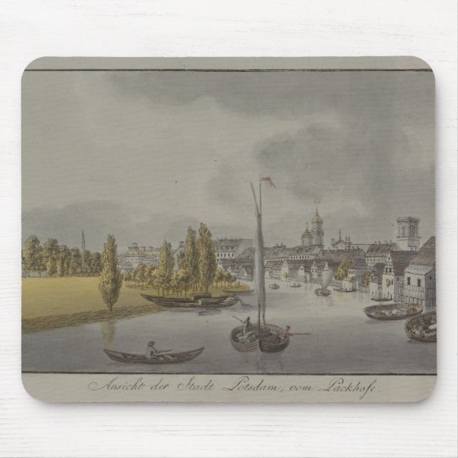 Mousepad Vista de Potsdam, C. 1796 (Frente)