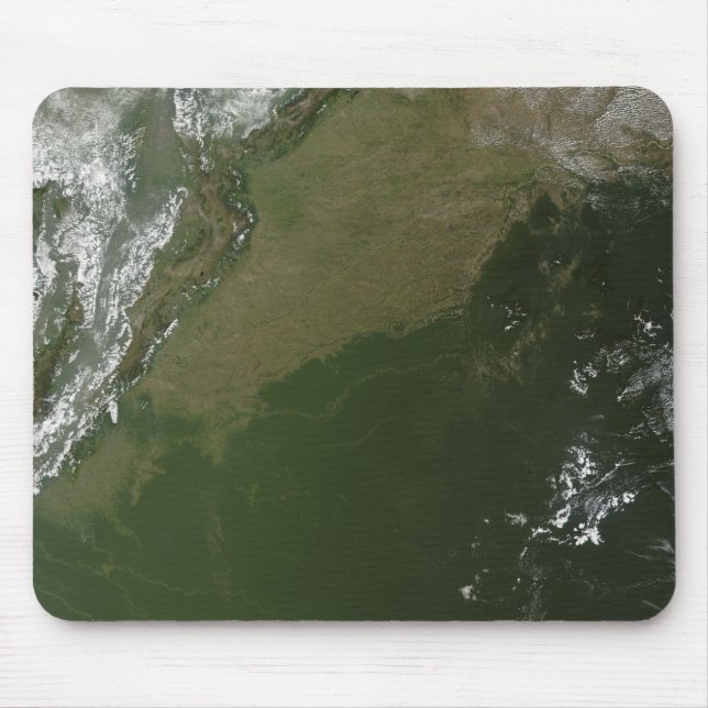 Mousepad Vista de satélite da Colúmbia Oriental (Frente)