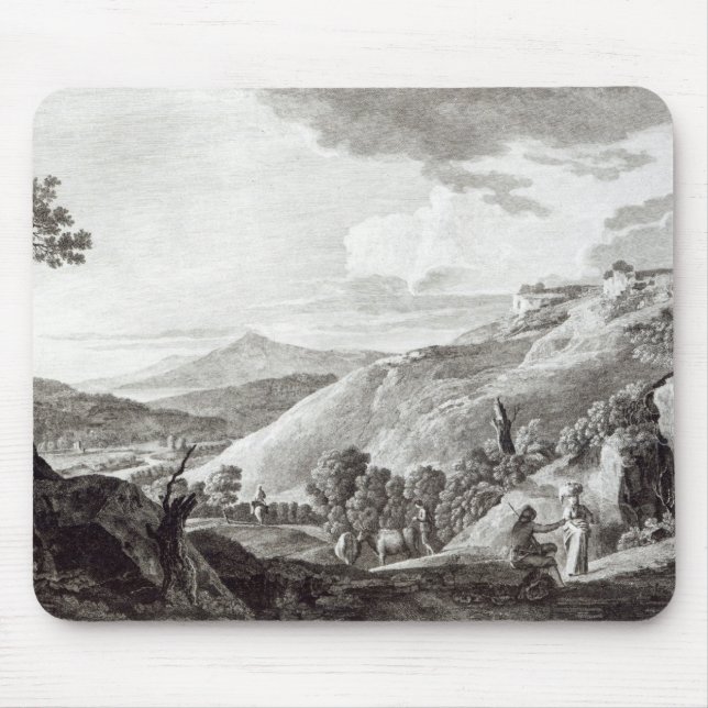 Mousepad Vista de Tarquinia e de Corneto (Frente)