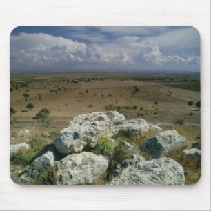 Mousepad Vista de Troy da paisagem circunvizinha