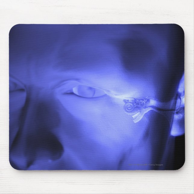 Mousepad Vista dianteira da orelha interna (Frente)