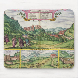Mousepad Vista do Alhambra, 'de Civitates Orbis Terrar