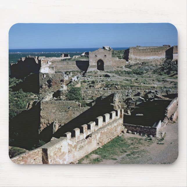 Mousepad Vista do castelo, 8o-12o século (Frente)