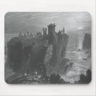 Mousepad Vista do castelo de Dunottar, perto de Stonehaven