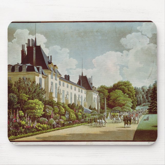 Mousepad Vista do castelo de la Malmaison (Frente)