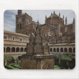 Mousepad Vista do claustro mudejar