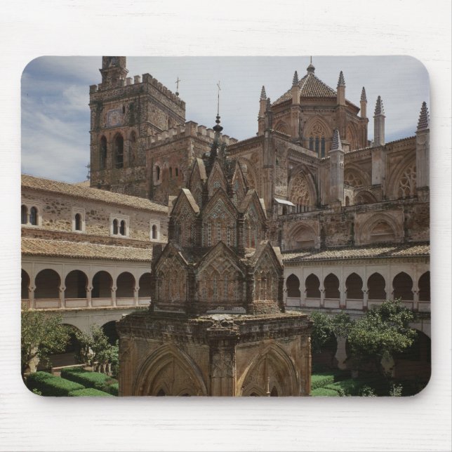 Mousepad Vista do claustro mudejar (Frente)