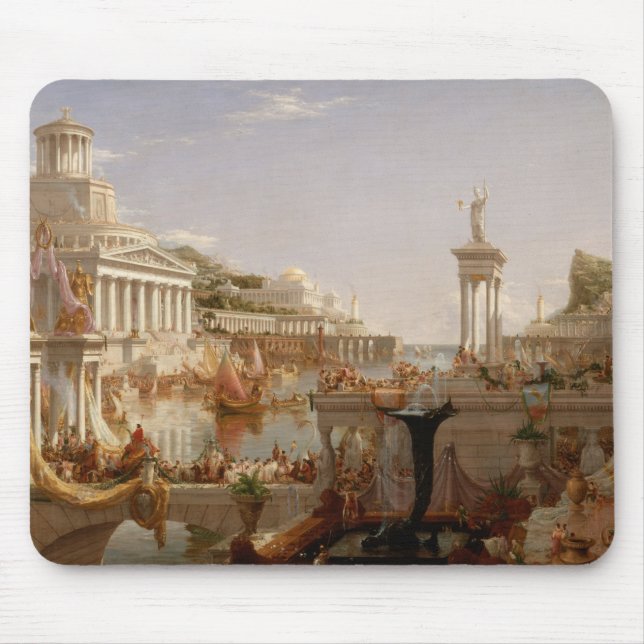Mousepad Vista do Império Romano (Consumo do Império) (Frente)