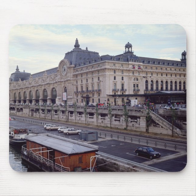 Mousepad Vista do Musee d'Orsay do noroeste (Frente)