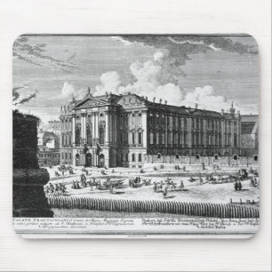 Mousepad Vista do palácio de Trautson construído para a